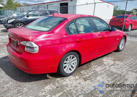 2006 BMW 325I from USA, damaged, VIN WBAVB13536K001490